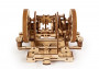 Dřevěné 3D mechanické puzzle – diferenciál