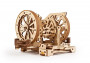 Dřevěné 3D mechanické puzzle – diferenciál