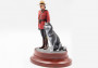 1:16 RCMP Female Office with Dog