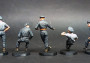 1:35 German Tank Crew (France, 1940), 5 figurek