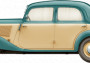 1:35 German Passenger Car Typ 170V Saloon 4 Doors