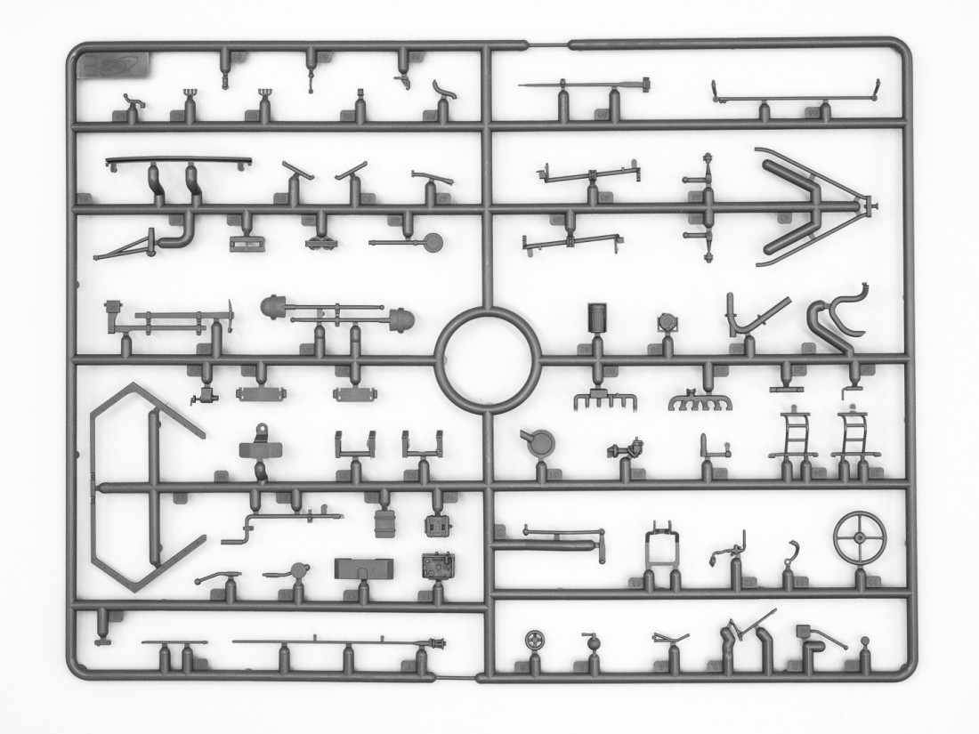 ICM 35103 SD.KFZ.251/1 Ausf.A Mit Deutscher Infanterie – 1/35 Modellbausatz Aus Plastik