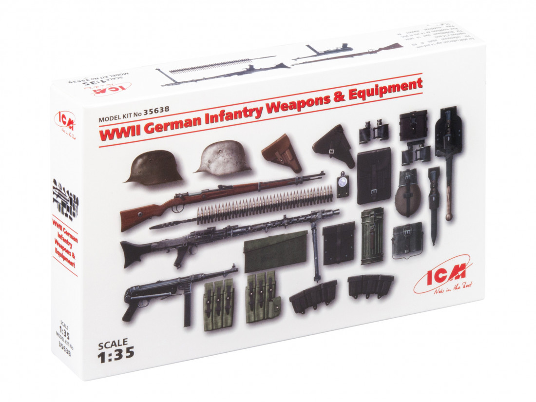 135 German Wwii Infantry Weapons And Equipment