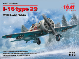 1:32 I-16 type 29, Soviet Fighter WWII