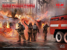 1:35 Soviet Firemen 1980s