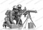 1:35 British Vickers MG Crew WWII