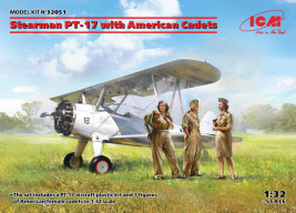 1:32 Stearman PT-17 with American Cadets