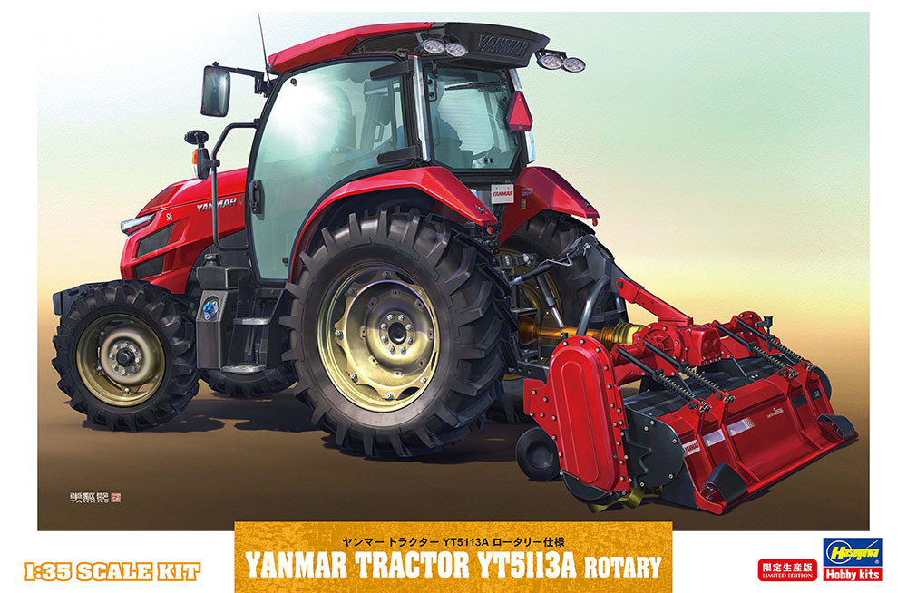 View Product - 1:35 Yanmar Tractor YT5113A Rotary (Limited Edition)