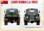 1:35 L1500S German 1,5 Truck (6x Camo)