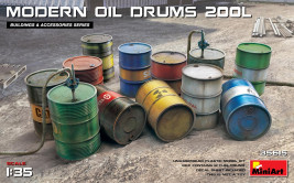 1:35 Modern Oil Drums - 200 l (12 pcs.)