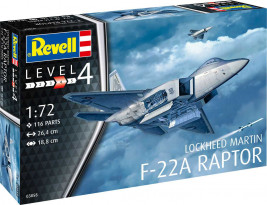 1:72 Lockheed Martin F-22A Raptor