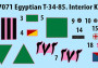 1:35 Egyptian T-34/85 w/ Interior Kit