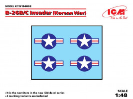 1:48 Decal for Douglas B-26B/C Invader (Korean War)