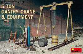 1:35 5-ton Gantry Crane & Equipment