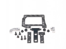 PN Racing Mini-Z Gimbals Conversion Kit for MR3300 V5 Motor Mount (Silver) + MR3300G