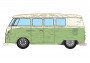 1:43 VW Type 2 1500 Camper Rat-Look, Mango Green & Seagull Grey