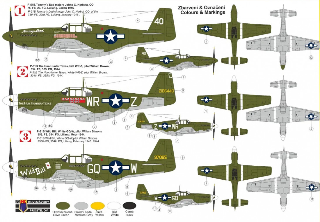 P-51B 1/32 キ83 1/72 s33.1.30.eightman Kovozávody Prostějov 1:72 North American P-51B Mustang „Mustang