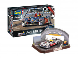 1:24 Audi R10 TDI + 3D Puzzle LeMans Racetrack (Gift Set)