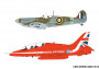 1:72 Best of British Supermarine Spitfire & BAe Hawk (Gift Set)
