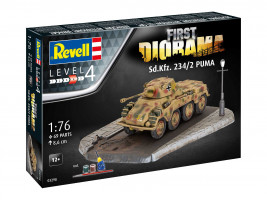 1:76 Sd.Kfz.234/2 Puma, First Diorama (Gift Set)