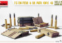 1:35 7,5cm PzGr. & Gr. Patr. KwK 40 Shells w/ Ammo Boxes