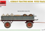 1:35 German Tractor D8506 w/ Trailer