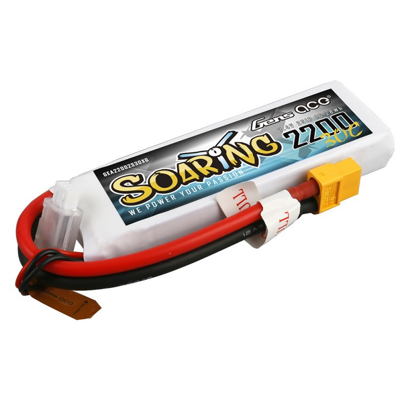 Batterie Lipo 3S 11.1V 2200mAh 30C-XT60