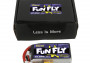 TATTU FunFly LiPo Series – 4S 1300mAh 14.8V 4S1P (100C) XT60 Plug