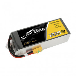 Gens Ace LiPo Tattu Serie - 6S 12000mAh 22.2V 6S1P (30C) XT90 Plug