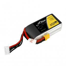 GENS ACE LIPO TATTU FPV serie - 4S 650mAh 14.8V 4S1P (75C) XT30 Plug