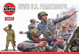 1:32 WWII U.S. Paratroops (Classic Kit VINTAGE)