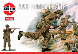 1:32 WWII British Infantry (Classic Kit VINTAGE)