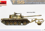 1:35 T-55 Czechoslovak Prod. w/ KMT-5M Mine Roller