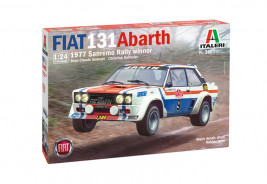 1:24 Fiat 131 Abarth, 1977 San Remo Rally Winner