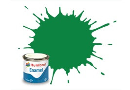 Barva Humbrol emailová č. 002 – Emerald Gloss (14 ml)