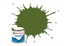 Barva Humbrol emailová č. 088 – Deck Green Matt (14 ml)