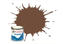 Barva Humbrol emailová č. 098 – Chocolate Matt (14 ml)