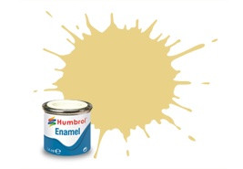 Barva Humbrol emailová č. 103 – Cream Matt (14 ml)