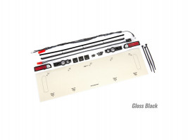 1:10 Traxxas Drag Slash: Zadní LED osvětlení, tailgate trim černý