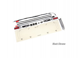 1:10 Traxxas Drag Slash: Zadní LED osvětlení, tailgate trim černě chromovaný