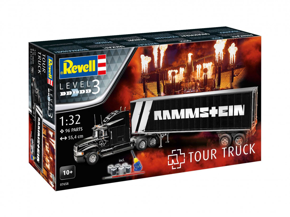 Náhled produktu - 1:32 Rammstein Tour Truck (Gift Set)