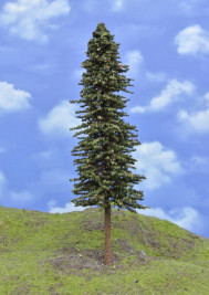 Modelářský strom – smrk s kmenem, výška 24–27 cm