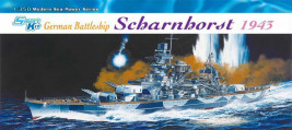 1:350 German Battleship Scharnhorst (1943)