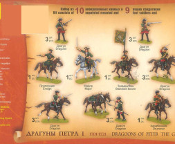 1:72 Dragoons of Peter I. the Great