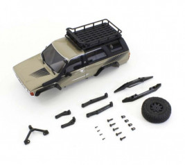 Mini-Z 4x4: Karoserie Toyota 4Runner (Sand Yellow)