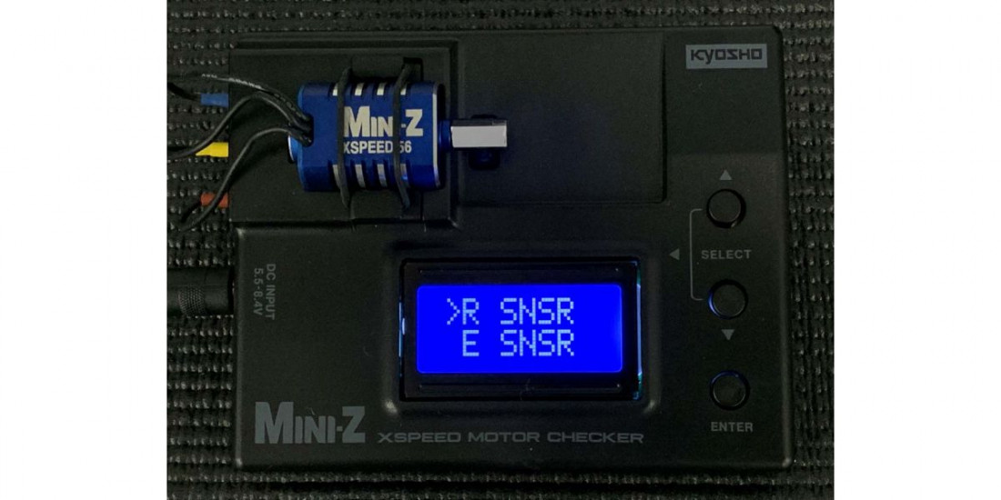 Z Kyosho X-Speed Mini-Z Motor Checker MZW-124