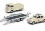 1:43 Volkswagen T1b w/ Car Trailer & Volkswagen Käfer No.53