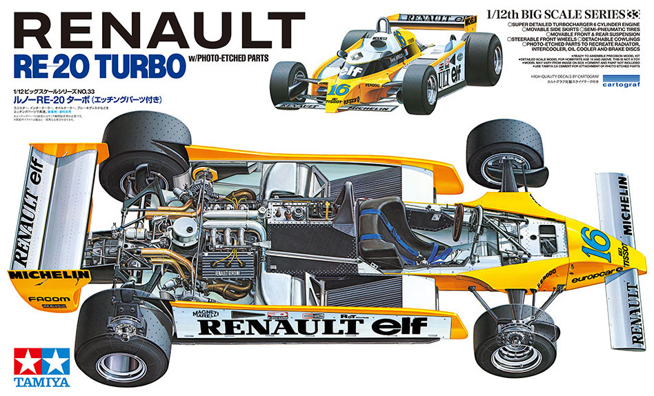 Náhled produktu - 1:12 Renault RE20 Turbo
