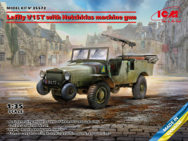 1:35 Laffly V15T w/ Hotchkiss Machine Gun