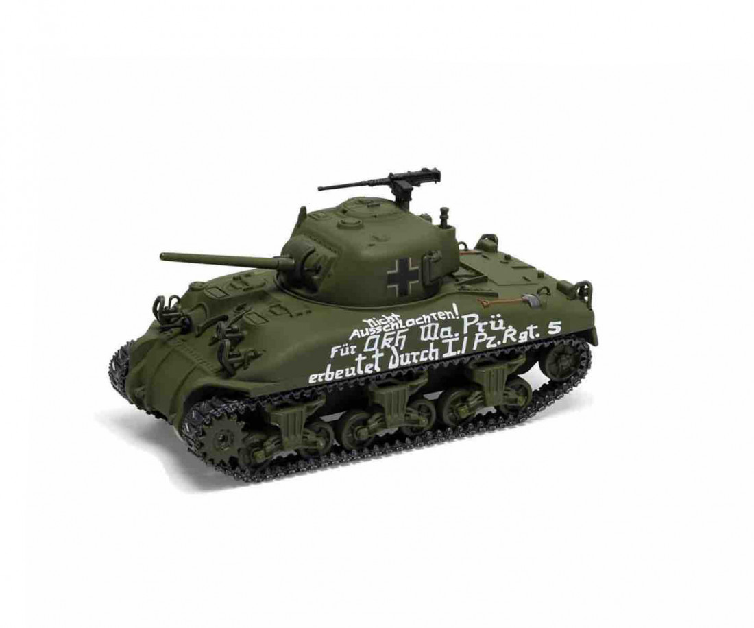 M4A1 Sherman 'Beutepanzer' – Char Américain Capturé Par Les Allemands – Modèle Réduit 1/50 En édition Limitée – Idéal Pour Collectionneurs